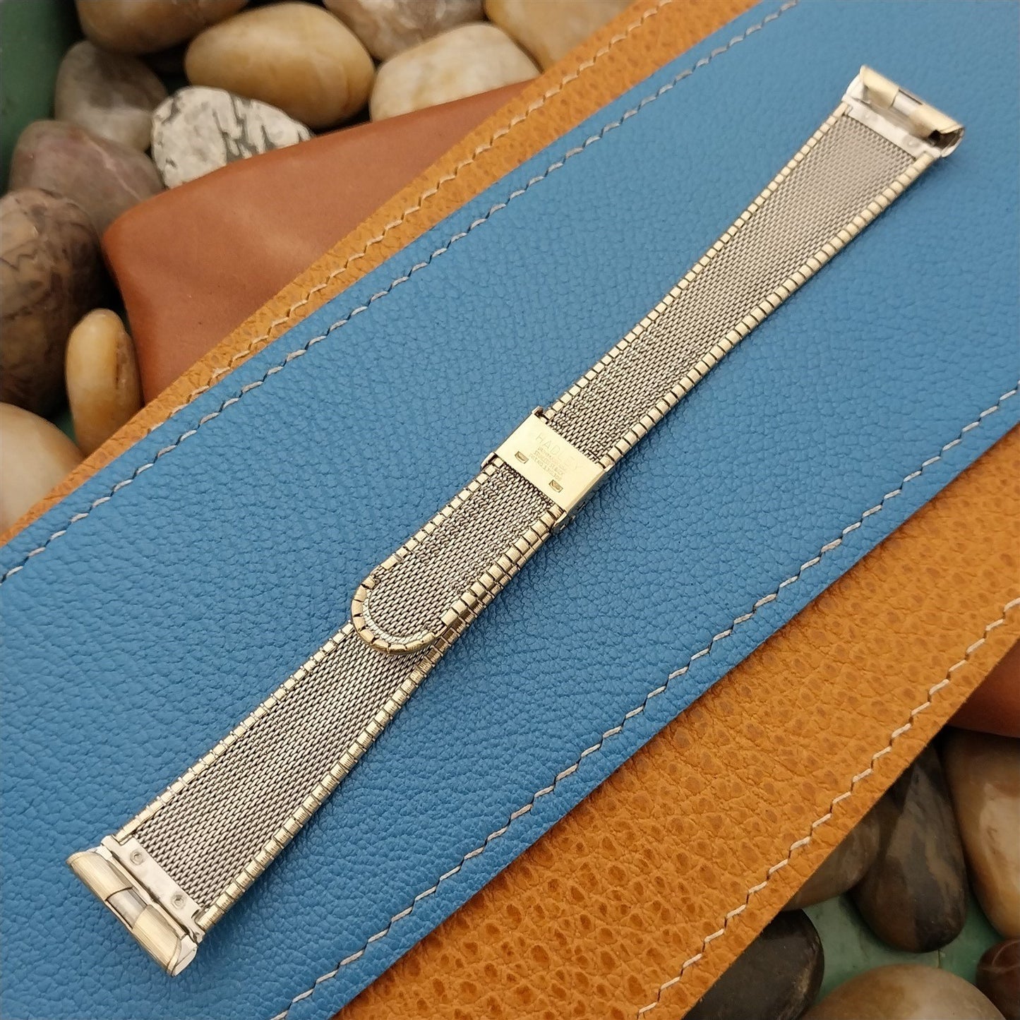 Vintage 19mm 18mm 17mm 10k Gold rgp 1970s Hadley Unused Classic Watch Band