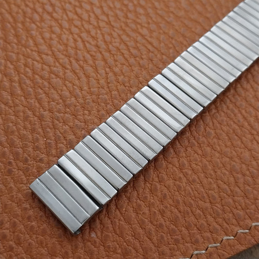 Vintage 5/8" Stainless Steel 1940s Pakula Classic Stretch Expansion Watch Band