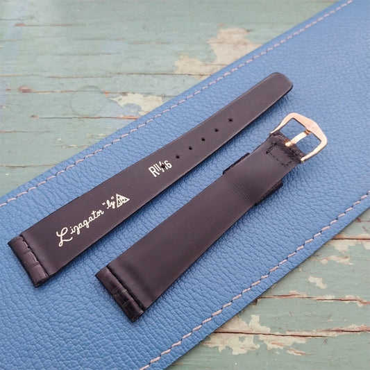 18mm JB Champion Lizagator Lizard nos 1960s Vintage Watch Strap