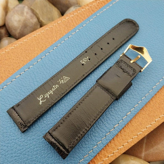 17.2mm JB Champion USA Lizagator Lizard Single-Keeper 1950s Vintage Watch Band