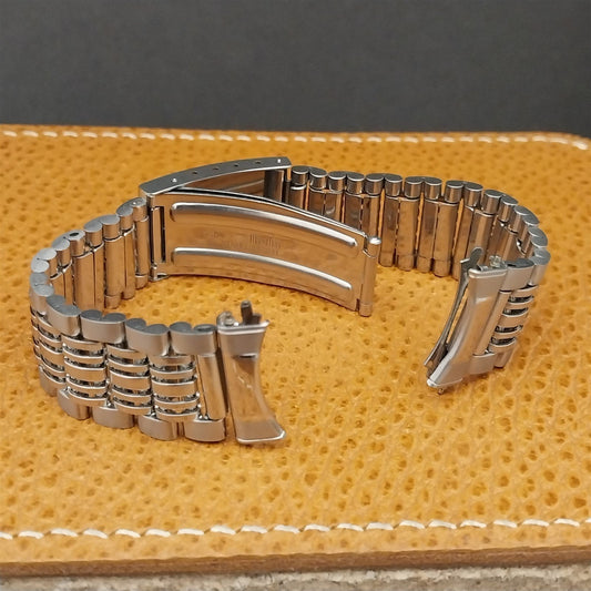 19mm Maruman Beads of Rice Stainless Steel 1970s nos Vintage Watch Band