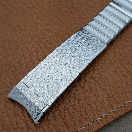 Vintage 17.2mm Stainless Steel Kreisler Classic Unused 1960s Watch Band