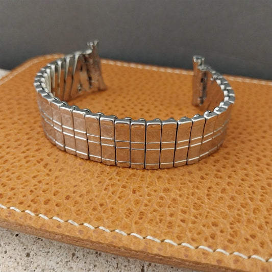 Baldwin Stainless Steel Expansion Old-Stock 1960s 16mm-20mm Vintage Watch Band