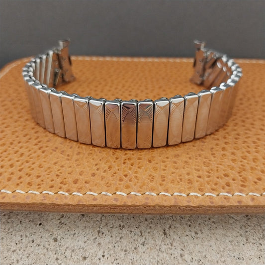 18mm 19mm 16mm JB Champion USA Stainless Steel Unused 1960s Vintage Watch Band