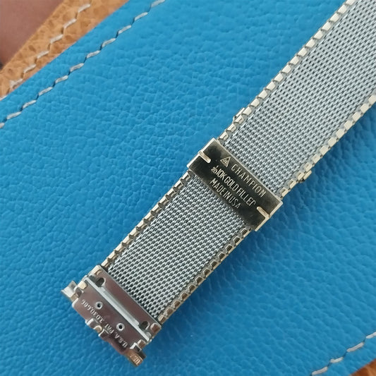 Vintage 19mm 18mm JB Champion 10k Yellow Gold-Filled Komfit Classic Watch Band