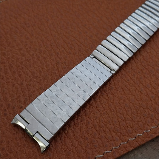1960s 19mm 18mm 17mm Stainless Steel JB Champion Unused Vintage Watch Band