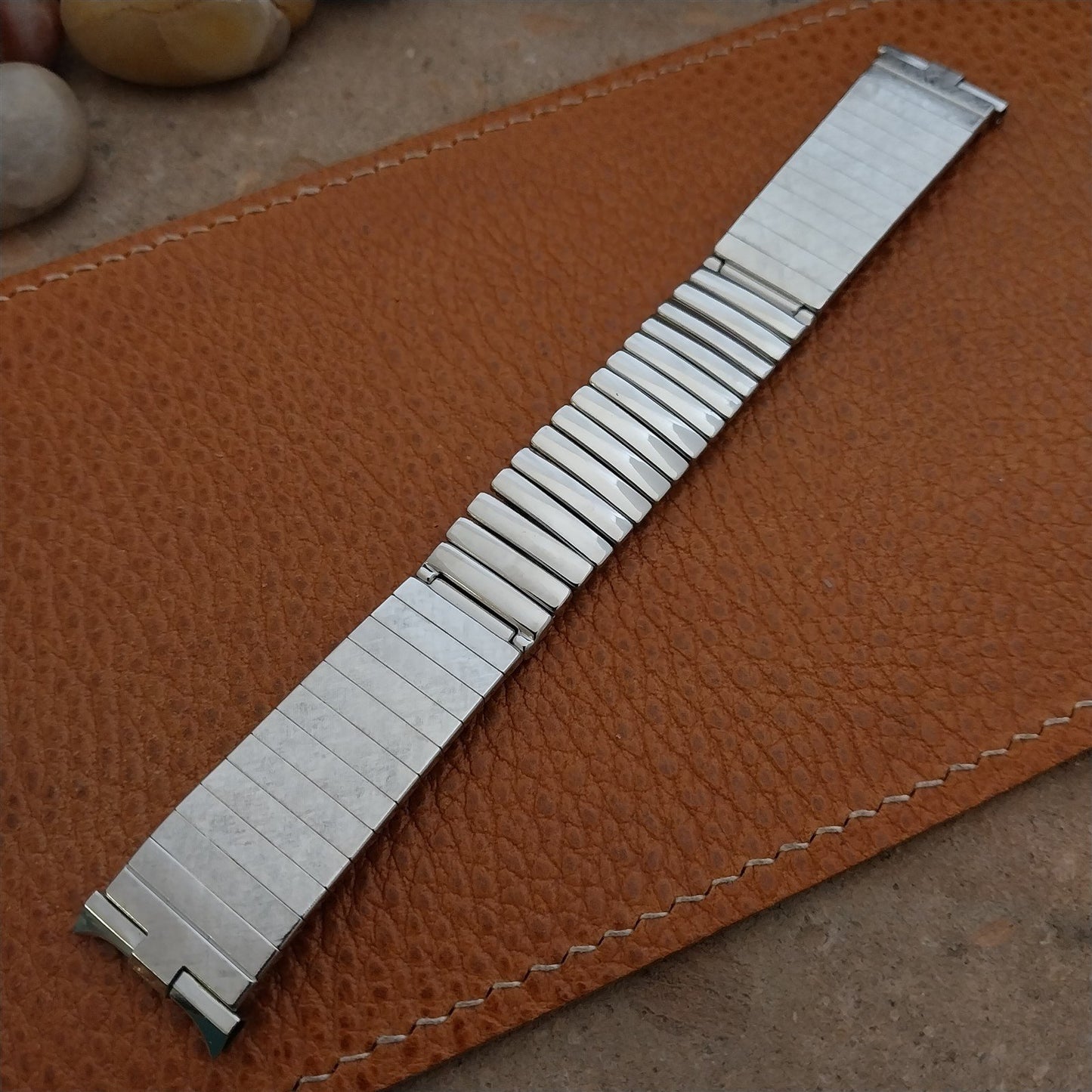 1960s 19mm 18mm 17mm Stainless Steel JB Champion Unused Vintage Watch Band