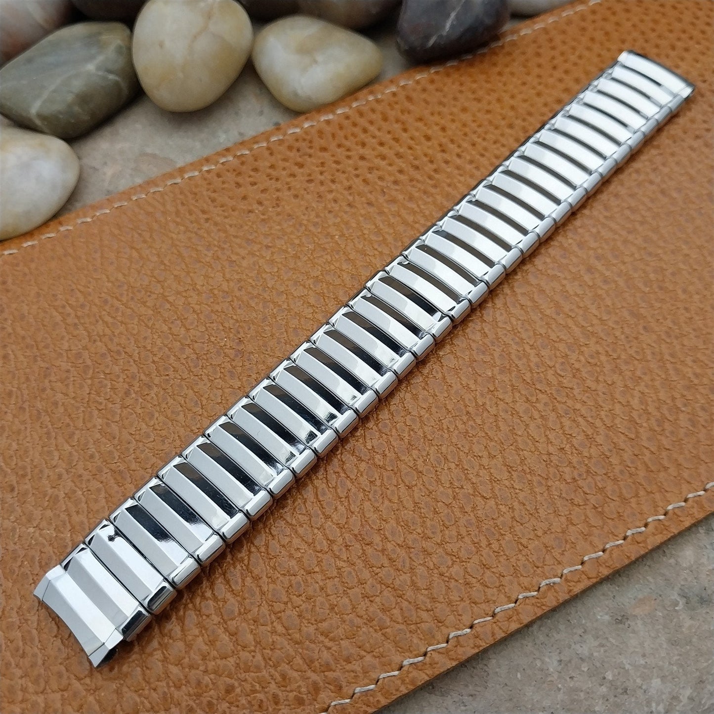 JB Champion 5/8" 1950s Stainless Steel Expansion Unused Vintage Watch Band
