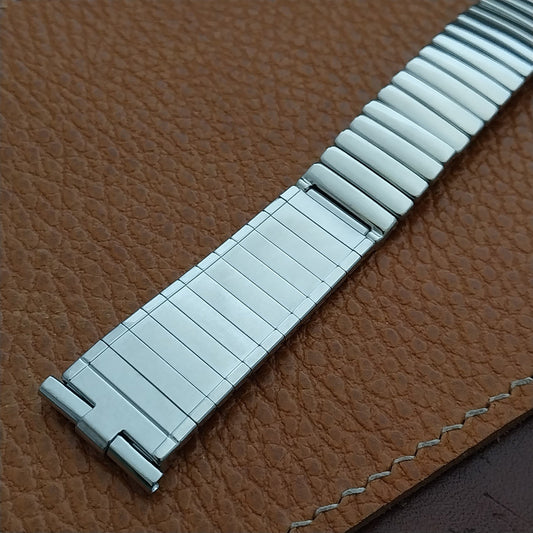 1960s Vintage Stainless Steel JB Champion 19mm 18mm 17mm Unused NOS Watch Band
