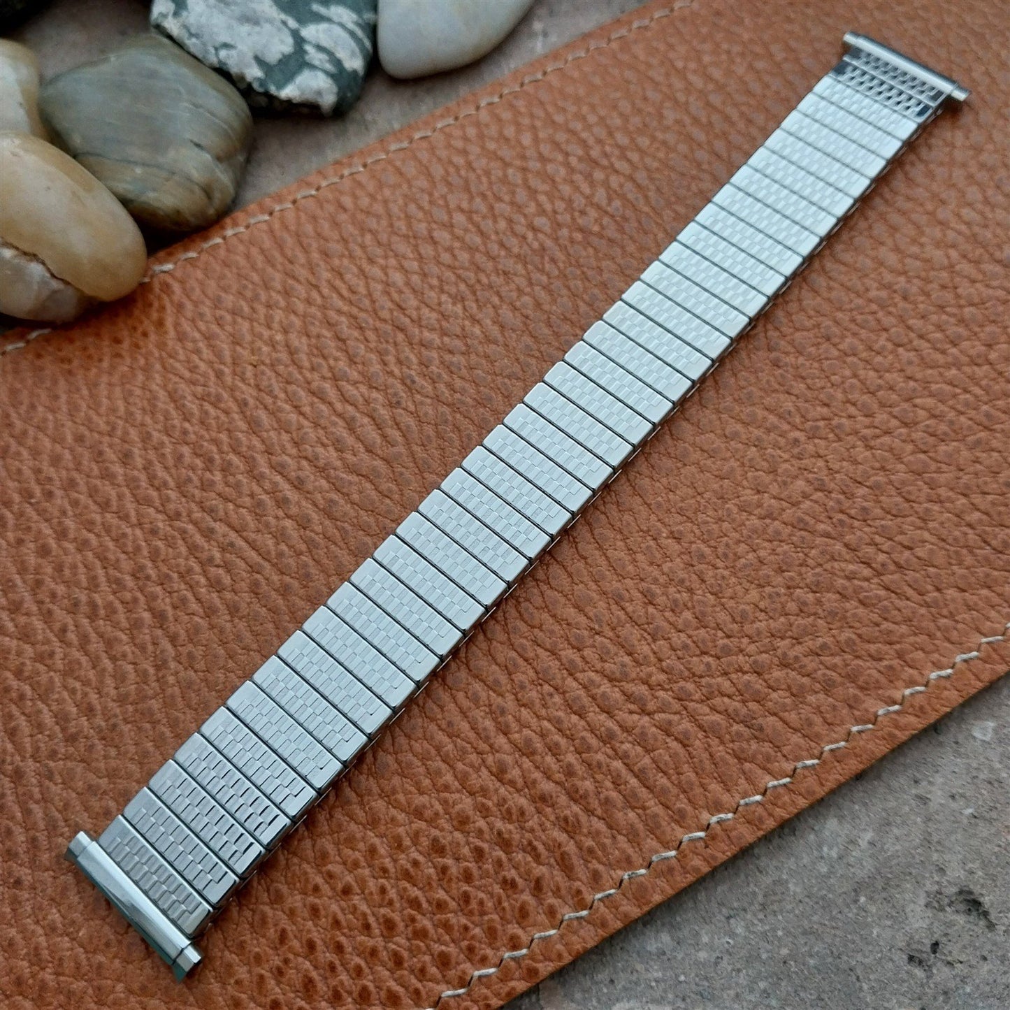 JB Champion Stainless Steel Expansion 1970s Vintage Watch Band 16mm 18mm 19mm