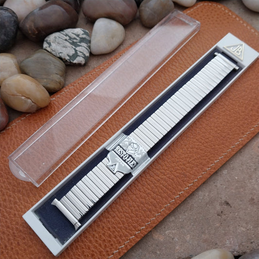 JB Champion Stainless Steel Expansion 1970s Vintage Watch Band 16mm 18mm 19mm