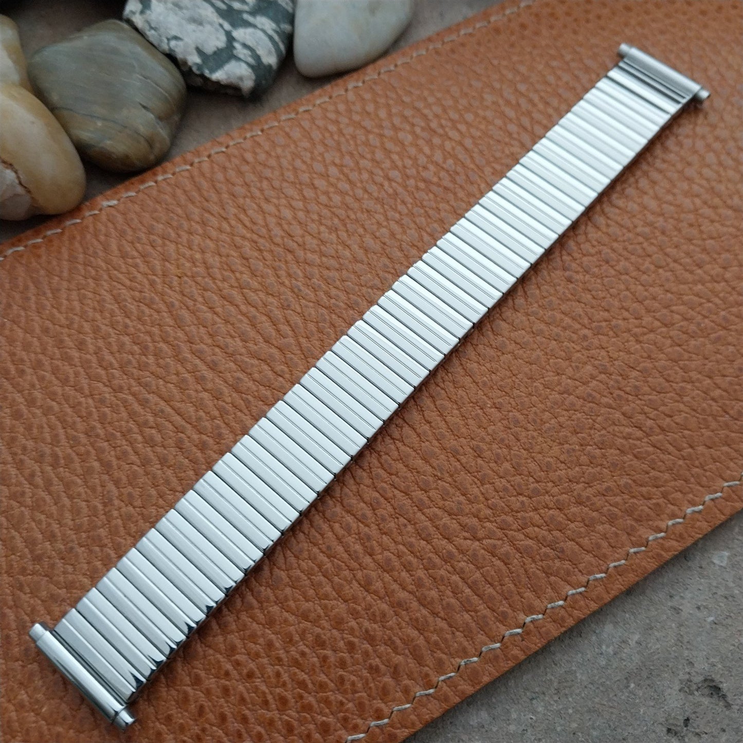 JB Champion Stainless Steel Expansion 1970s Vintage Watch Band 16mm 18mm 19mm
