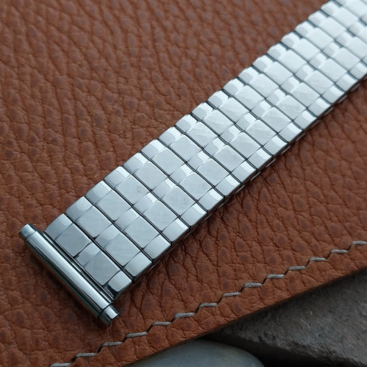 JB Champion Long Stainless Steel Expansion 1970s old-stock Watch Band 16mm-19mm
