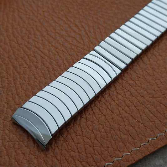 17.2mm JB Champion Stainless Classic Stretch Unused NOS 1950s Vintage Watch Band