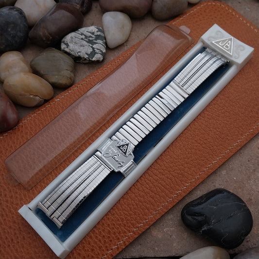 19mm 18mm 17mm JB Champion Stainless Classic Stretch 1960s Vintage Watch Band