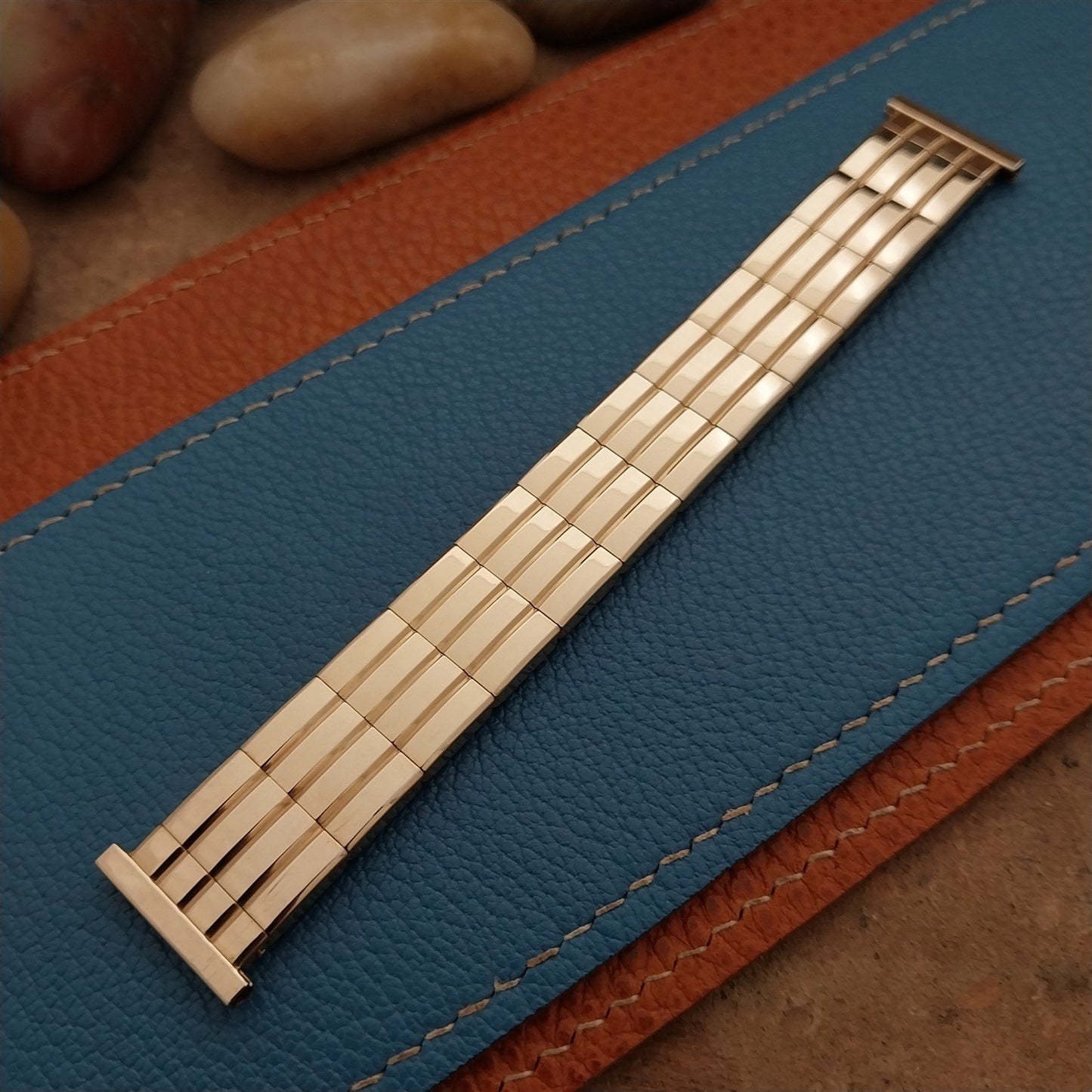 Gold-Filled 19mm 18mm 16mm Gemex Mainline Short Unused 1950s Vintage Watch Band