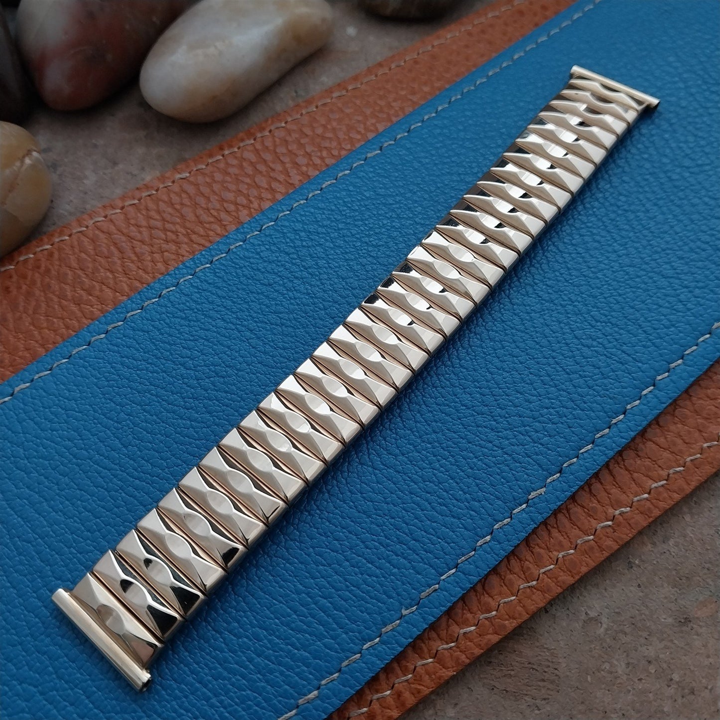 Vintage 19mm 18mm 16mm Gold-Filled Pontiac NOS Classic 1950s Stretch Watch Band