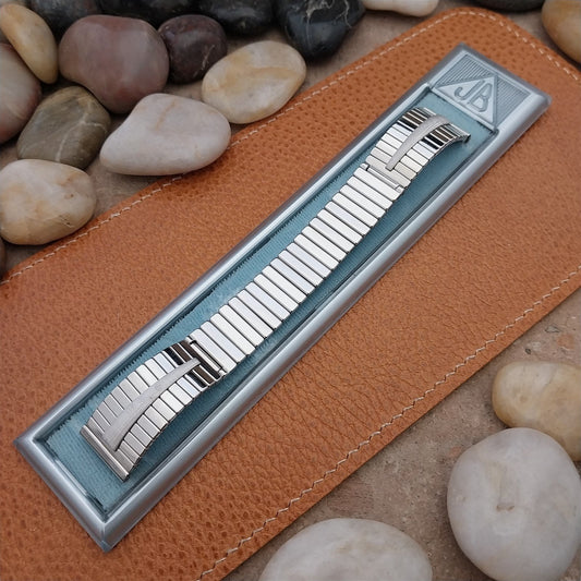 JB Champion Mid-Century Stainless Steel 17.2mm Unused 1950s Vintage Watch Band