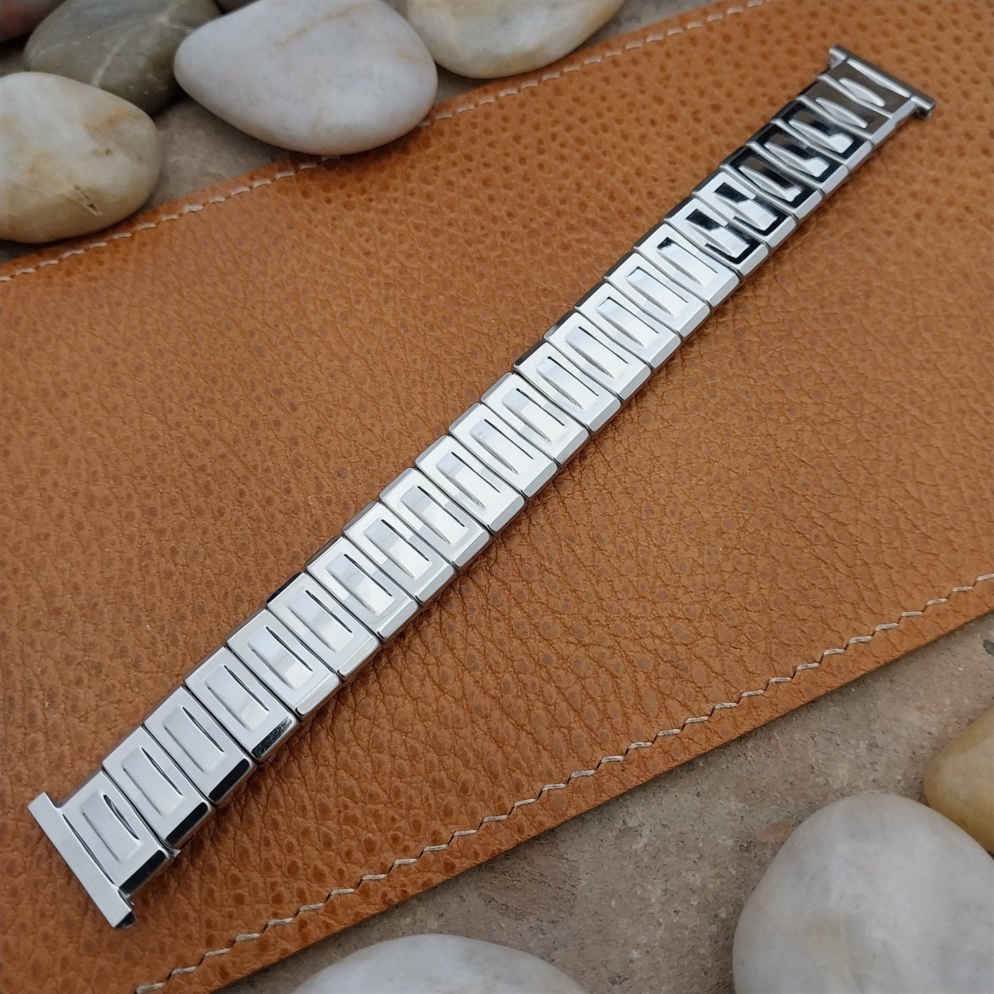 Vintage 19mm 18mm 16mm JB Champion USA Stainless Steel Unused 1950s Watch Band