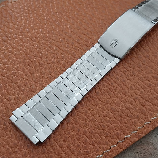 Bulova Accutron 17.2mm Flared Stainless Steel Unused Vintage Watch Band