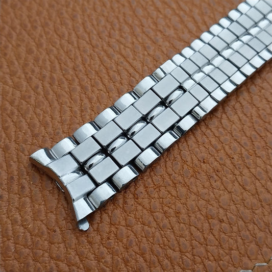 Vintage 19mm Stainless International Skindiver Unused Classic 1960s Watch Band