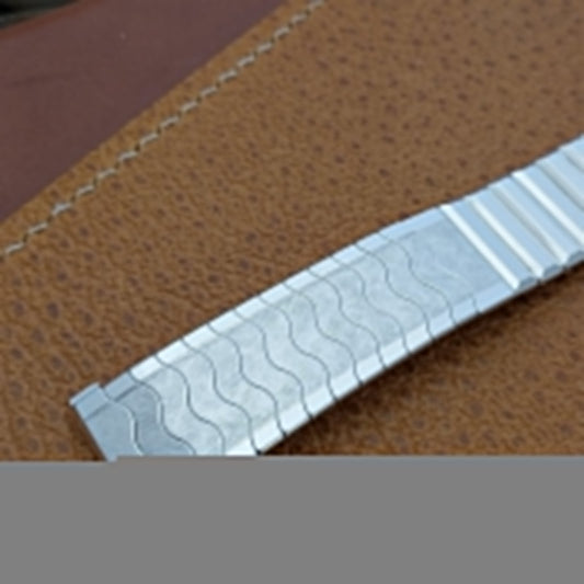 19mm Kreisler USA 10K White Gold-Filled nos 1960s Vintage Watch Band