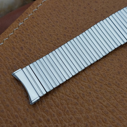17.2mm Stainless Steel Expansion Bellavance 1960s Unused nos Vintage Watch Band