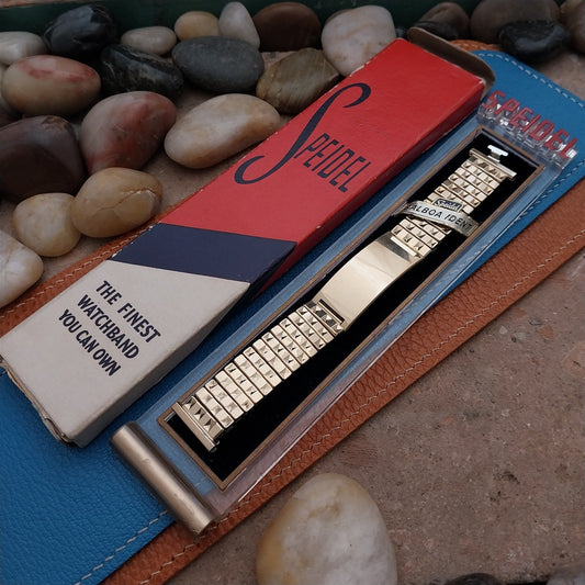 1952 Gold-Filled Speidel Balboa Ident 19mm 18mm 17mm 16mm NOS Vintage Watch Band