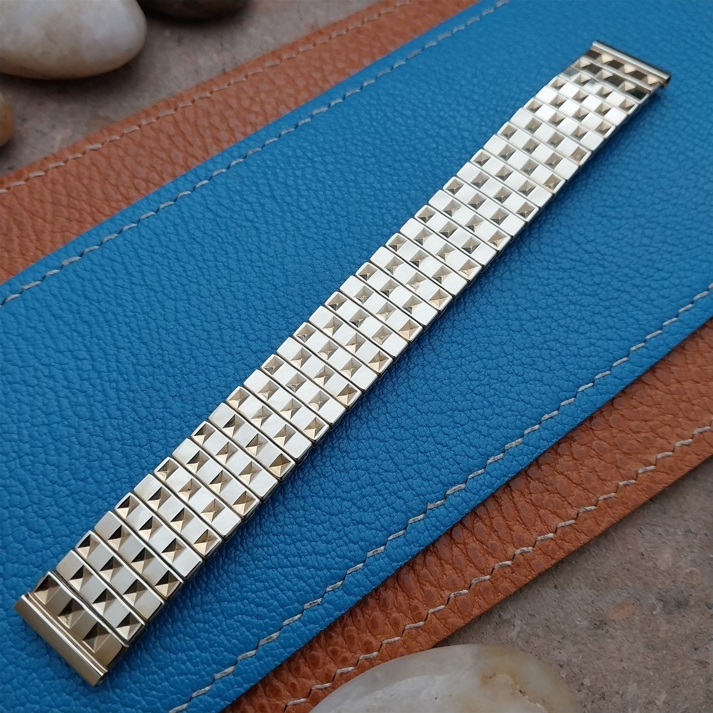 Vintage 1953 Yellow Gold-Fill Speidel Balboa 5/8" Unused NOS Classic Watch Band