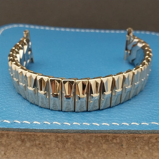 Vintage Speidel Gold-Fill 1957 High Ridge Classic 19mm 18mm 16mm nos Watch Band