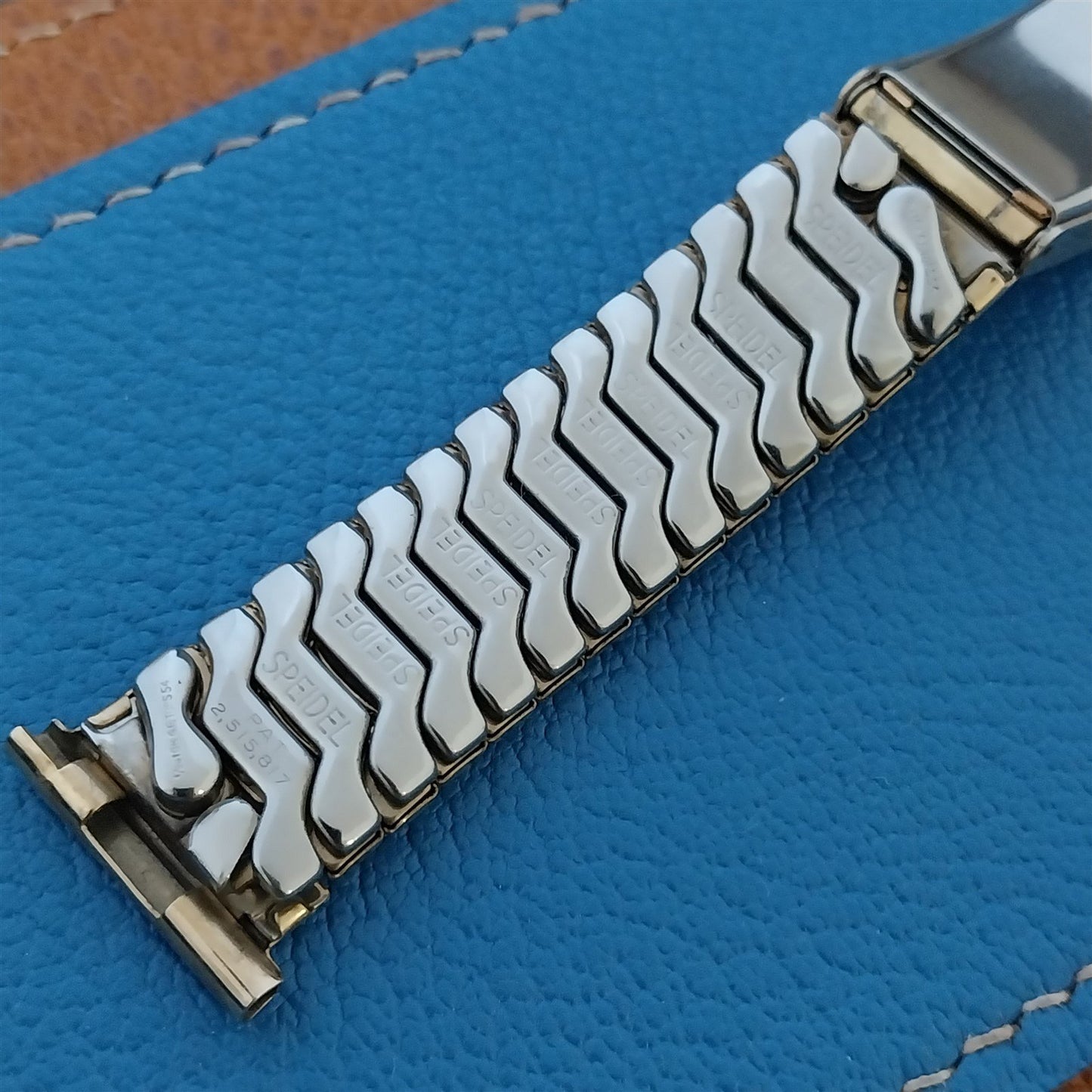 1954 Gold Filled Photo Keepsake Speidel USA Classic nos Vintage Watch Band