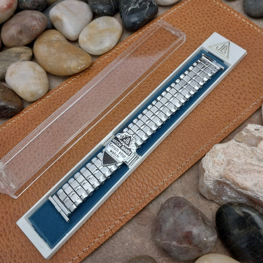 18mm 19mm JB Champion 1960s Stainless Steel Expansion Unused Vintage Watch Band