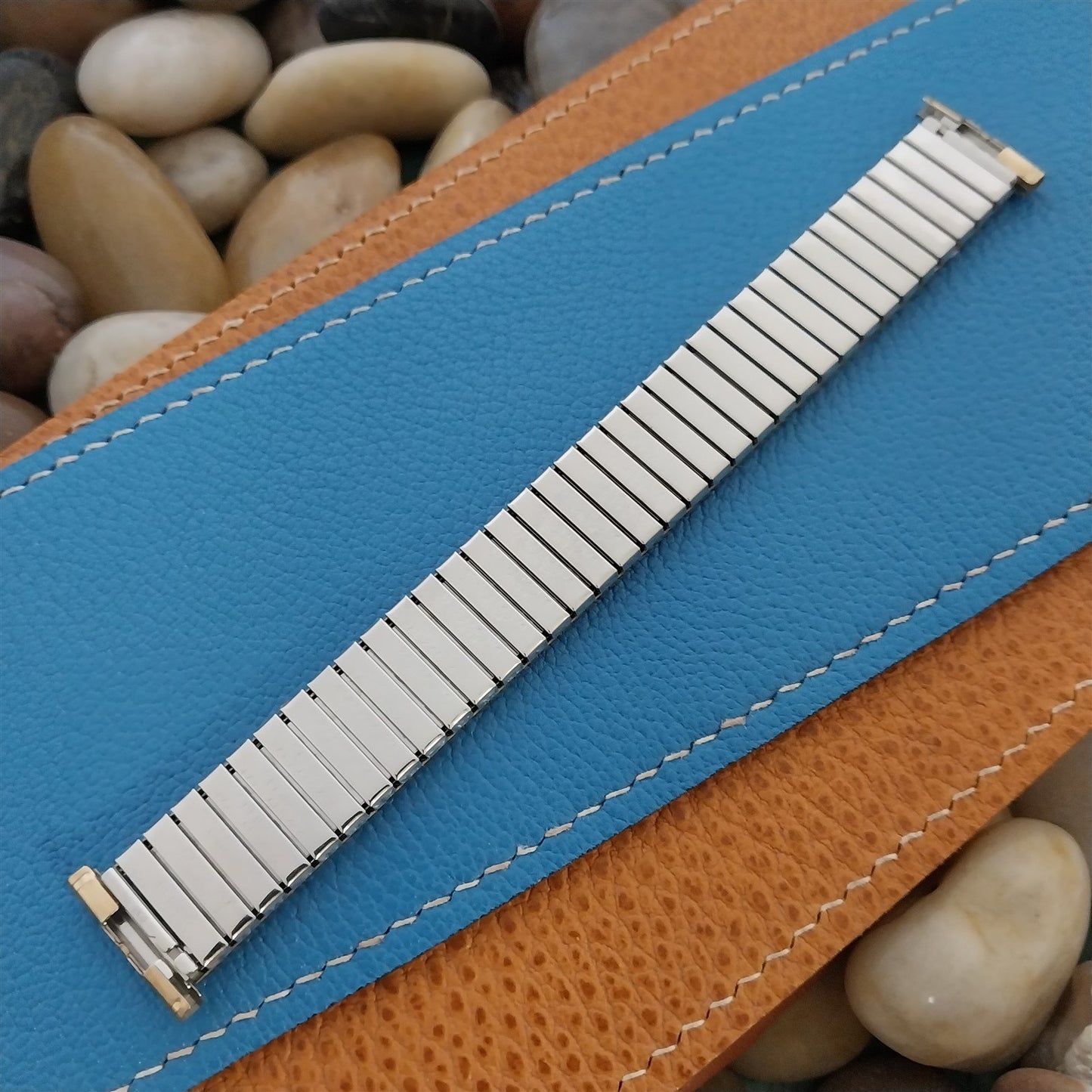 19mm 18mm 1960 1/20 10k yellow Gold-Filled Speidel Forum nos Vintage Watchband