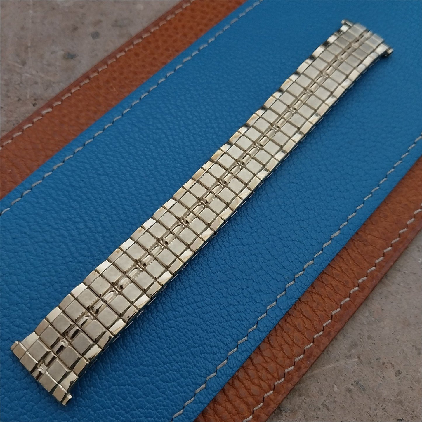 1969 Gold-Filled Speidel Gladiator 19mm 18mm Vintage Watch Band