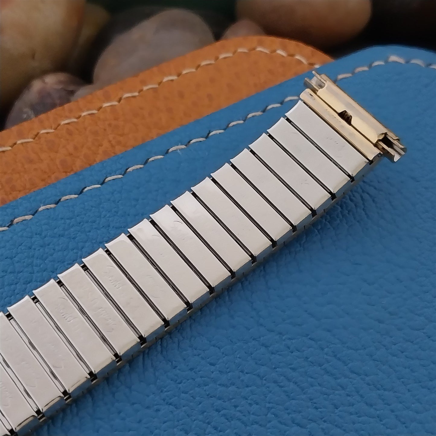 19mm 18mm Long Speidel Medilog Gold-Filled Valencia Unused Vintage Watch Band