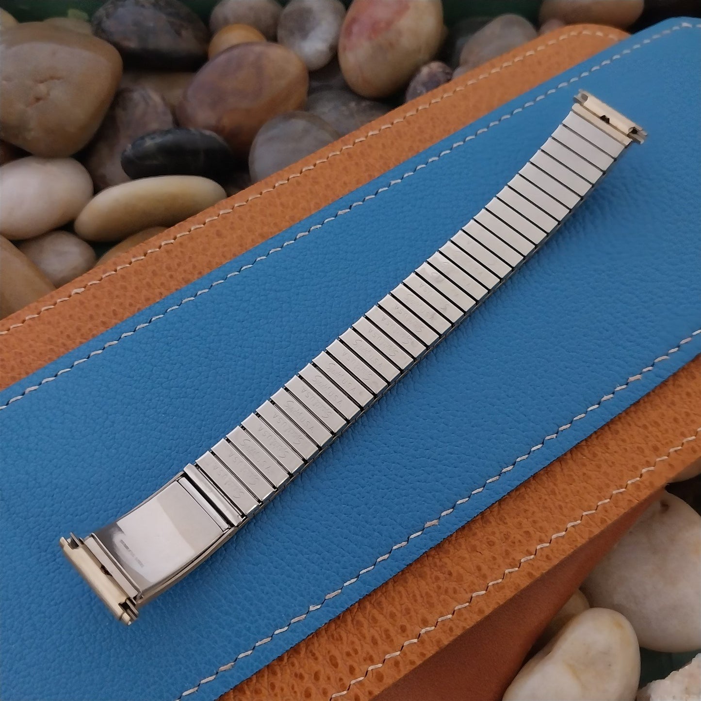 Vintage 16mm 18mm 19mm Speidel Medilog Gold-Filled Valencia nos Watch Band