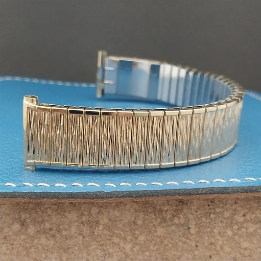 18mm 19mm Unused Speidel Valencia Perpetual Calendar 10k Gold Vintage Watch Band