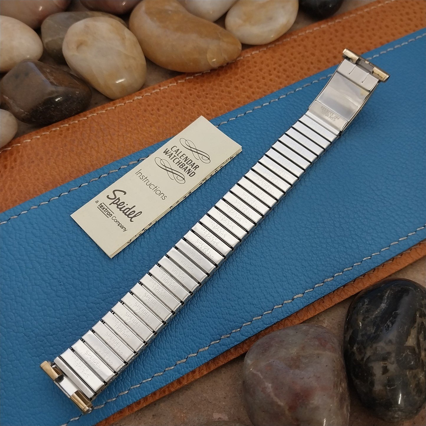 18mm 19mm Unused Speidel Valencia Perpetual Calendar 10k Gold Vintage Watch Band