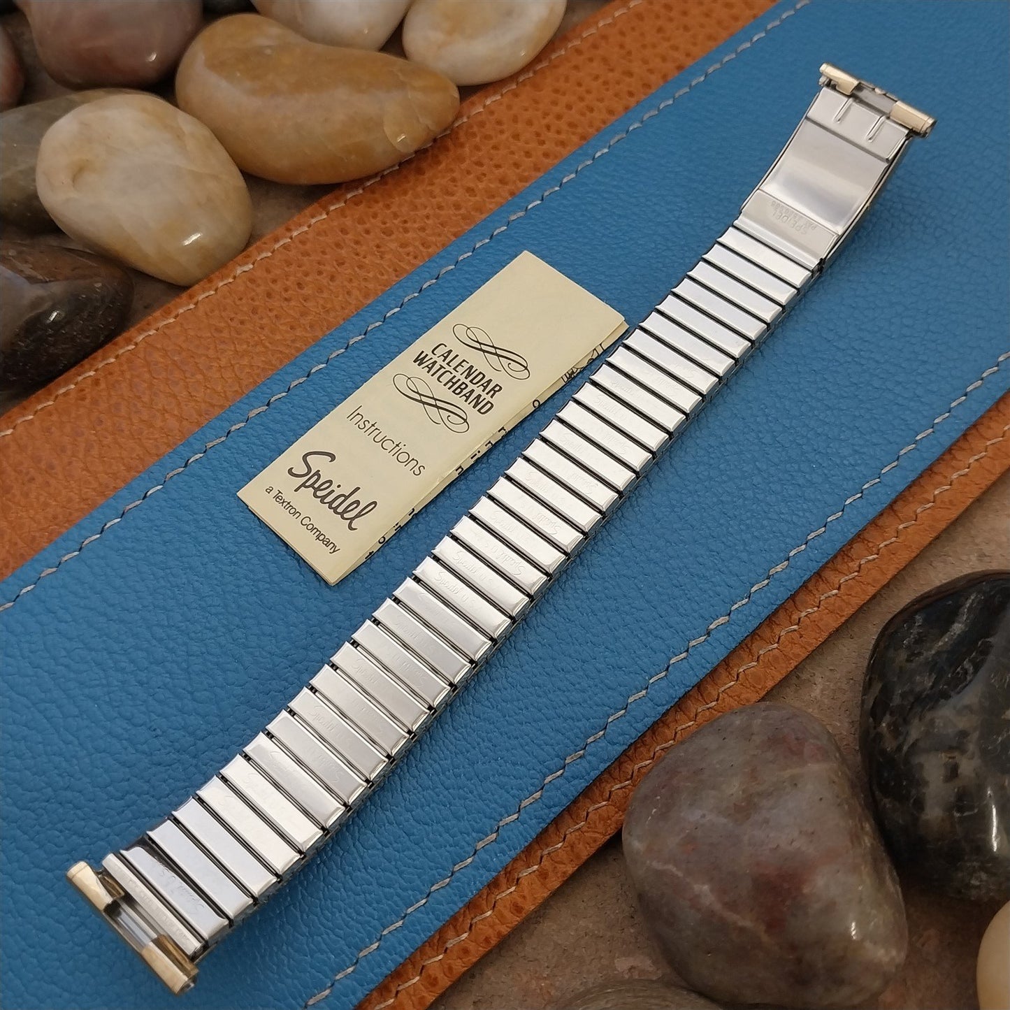 18mm 19mm Speidel Valencia Perpetual Calendar 10k Gold Vintage Watch Band