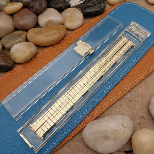 Vintage 1968 Classic Speidel Meteor 19mm 18mm 17mm Gold-Filled Unused Watch Band