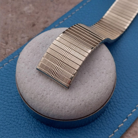 17.2mm Thinline 10k Gold-Filled nos 1970s Speidel USA Vintage Watch Band