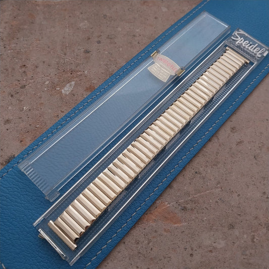 1969 19mm 18mm 17mm 16mm Gold-Fill Fullback Speidel nos Vintage Watch Band