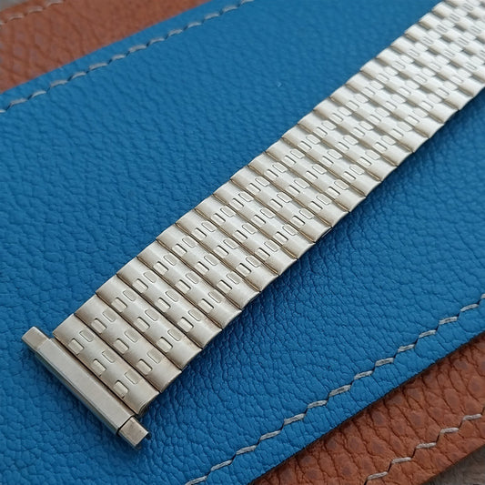 18mm 19mm 20mm 1970s Gold-Tone Speidel nos Unused Expansion Vintage Watch Band