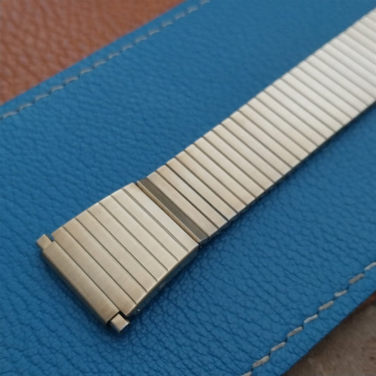 18mm 19mm 20mm Speidel Thinline 1970s Quick Adjust Gold-Tone Vintage Watch Band