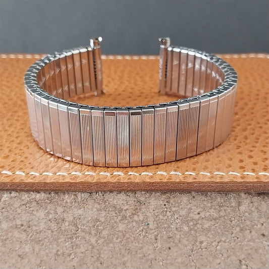 18mm 19mm 20mm Vintage JB Champion Stainless Steel Unused nos 1970s Watch Band