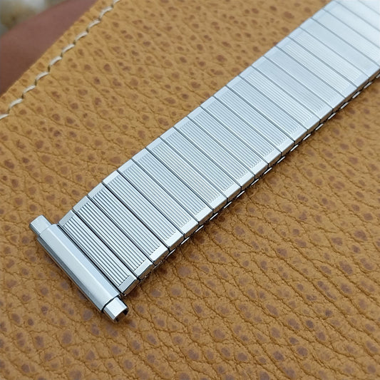 18mm 19mm 20mm 22mm JB Champion Stainless Steel Unused 1970s Vintage Watch Band