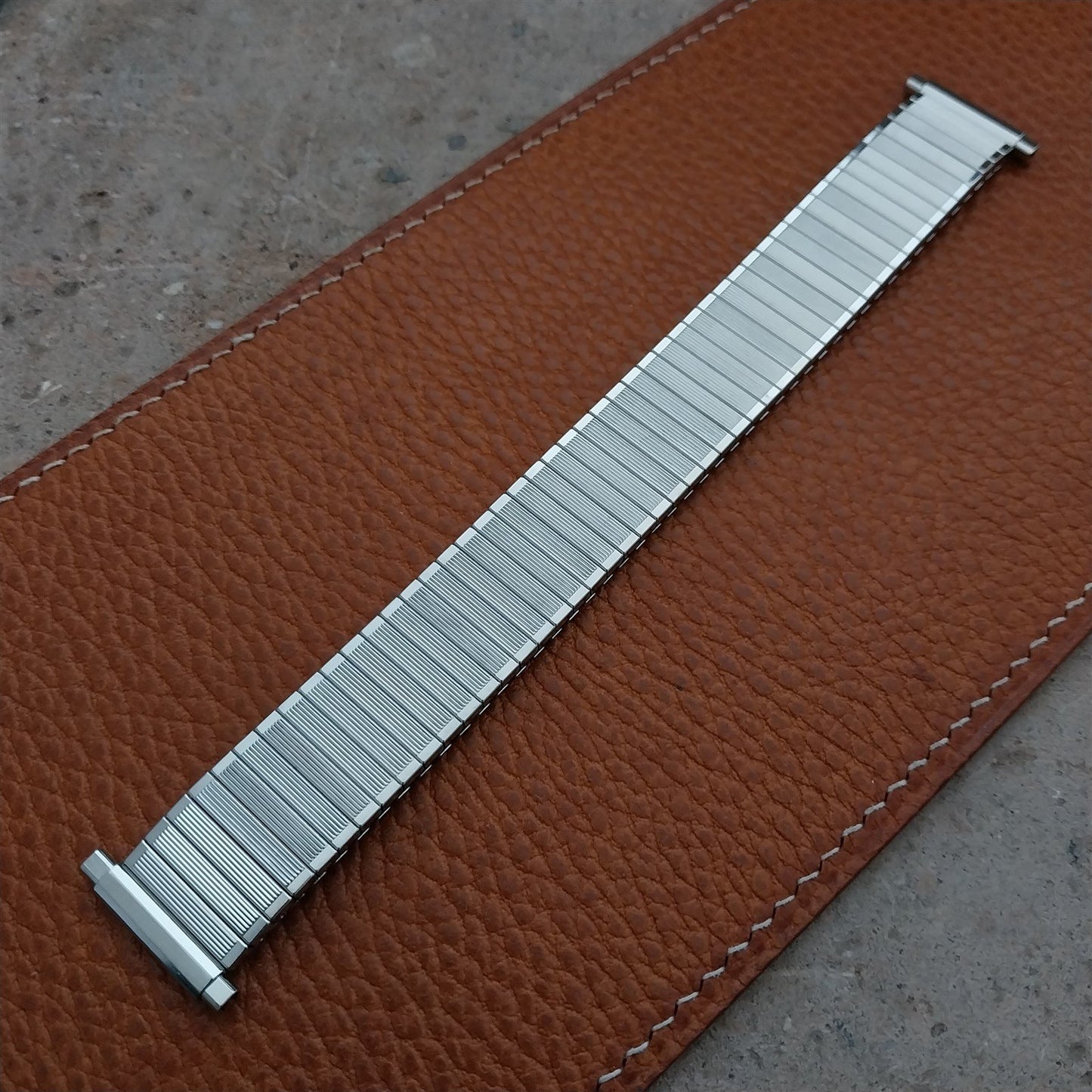 18mm 19mm 20mm 22mm JB Champion Stainless Steel Unused 1970s Vintage Watch Band