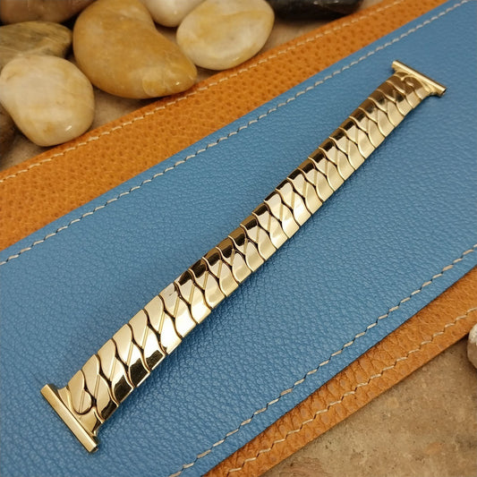 1950 Speidel Phoenix 10k Gold-Filled 3/4" Expansion nos Vintage Watch Band