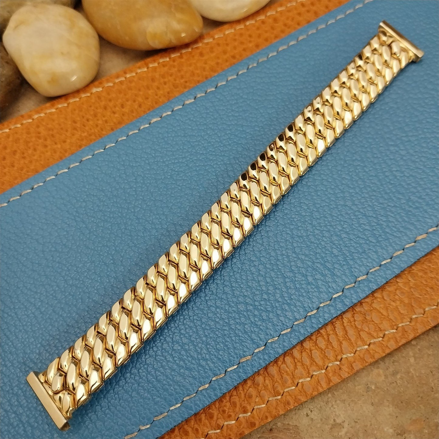 Golden Templar Speidel 10k Yellow Gold-Filled 1950s Vintage Watch Band