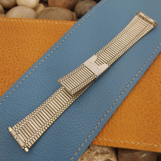 Speidel Gold-Tone nos LED LCD 1970s Vintage Watch Band 18mm 19mm 20mm 22mm